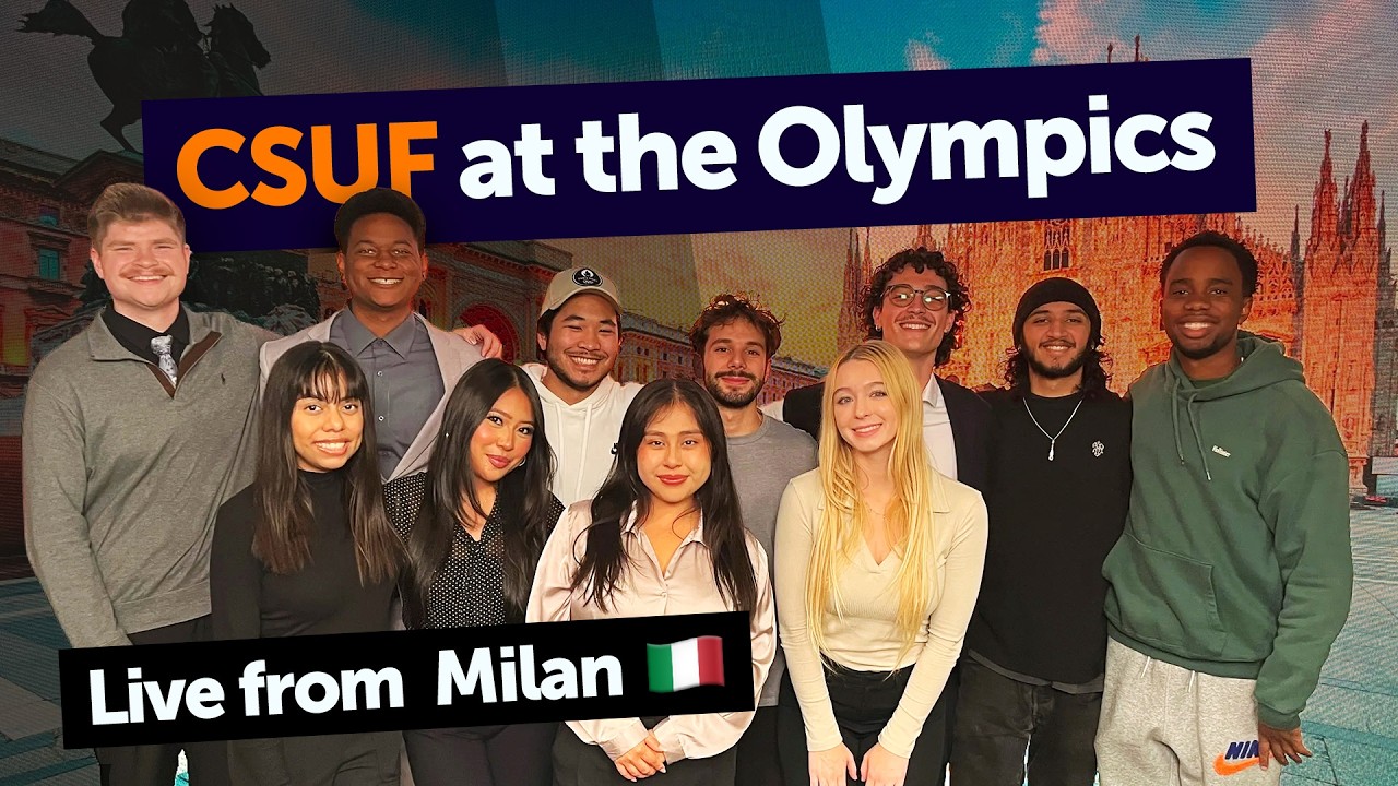 CSUF at the 2026 Winter Olympics | Live from Milan