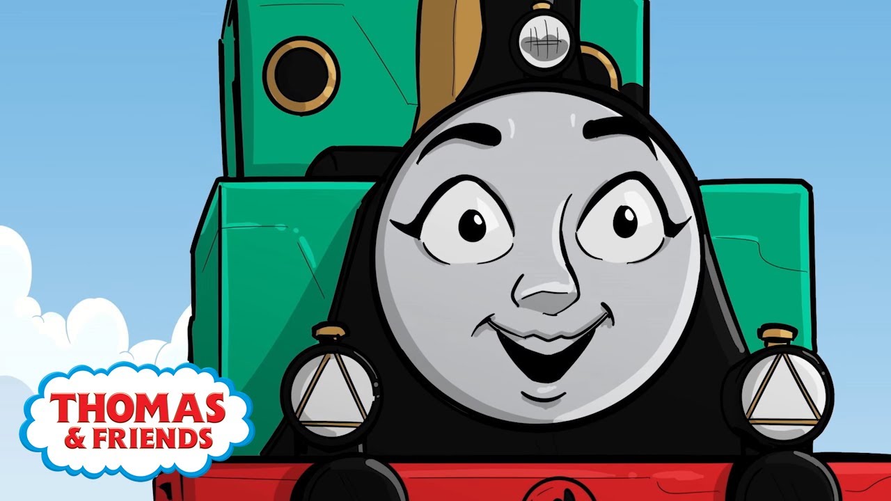 Gina The Smart Steam Engine | Great Race Friends Near and Far | Thomas & Friends