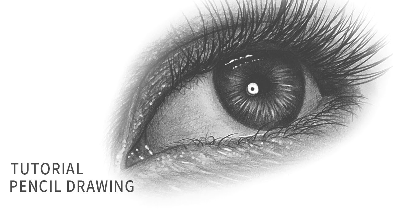 사실적인 눈 그리는 방법 2 ! 눈그리기, 연필 소묘 드로잉 [How to Draw a Realistic Eye]