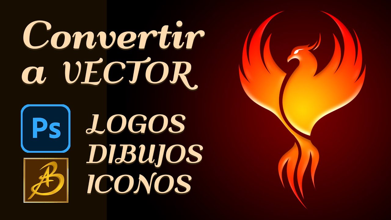 ✒️ Cómo VECTORIZAR en PHOTOSHOP un LOGO o IMAGEN //🎨 Cómo DIGITALIZAR un DIBUJO con PLUMA [Parte #2]