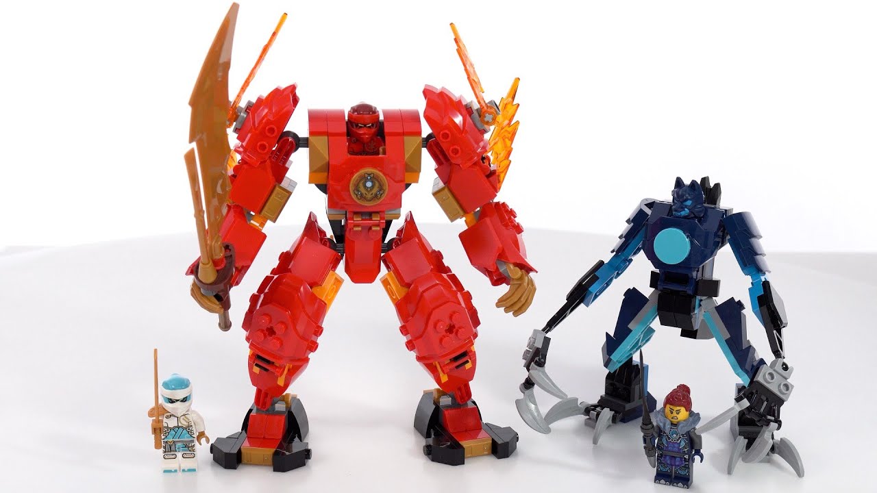 Обзор набора LEGO Ninjago Kai's Elemental Fire Mech 71808! Вы получаете многое за малую цену.