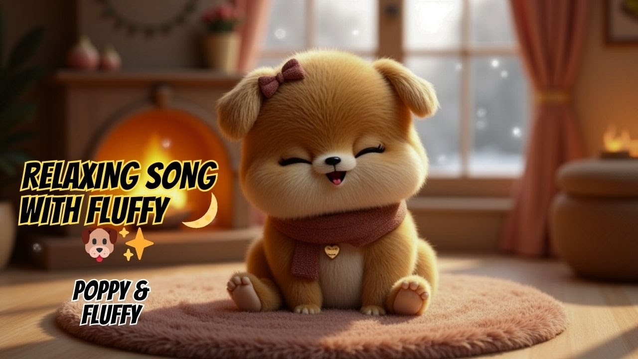 Relaxing Moments with Fluffy & Friends 🌙🐶✨