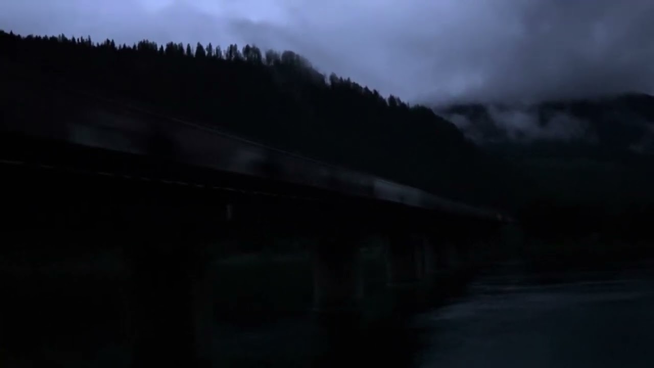 BNSF East Bound Grain over Clark Fork on MRL 4th Subdivision