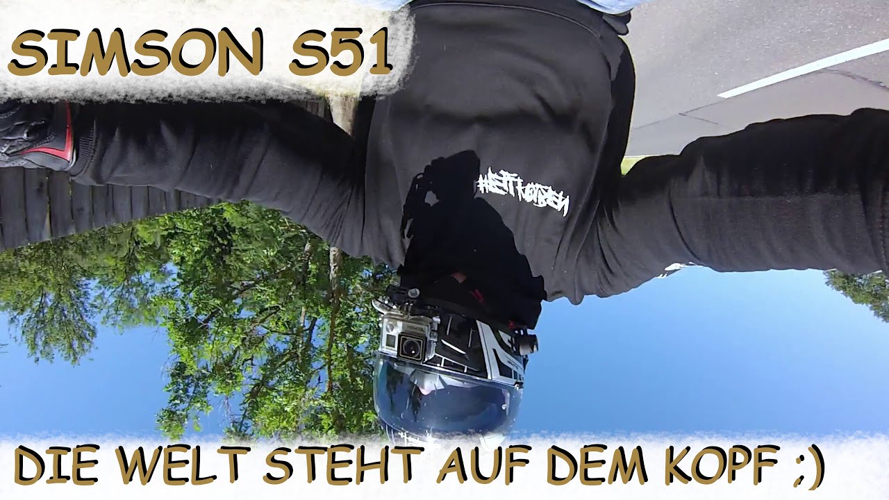 Simson S51 | Geräusche gefunden | Der etwas andere Motovlog |  die Welt steht Kopf? | EllKolben