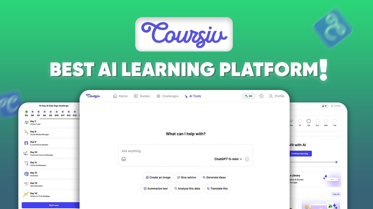 Coursiv AI Review - Best Platform for Learning AI!
