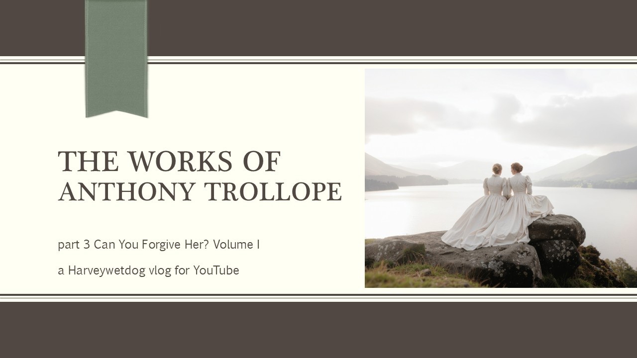 Сможешь ли ты простить её? Автор: Энтони Троллоп. Том 1. #vlog #trollope #firefly