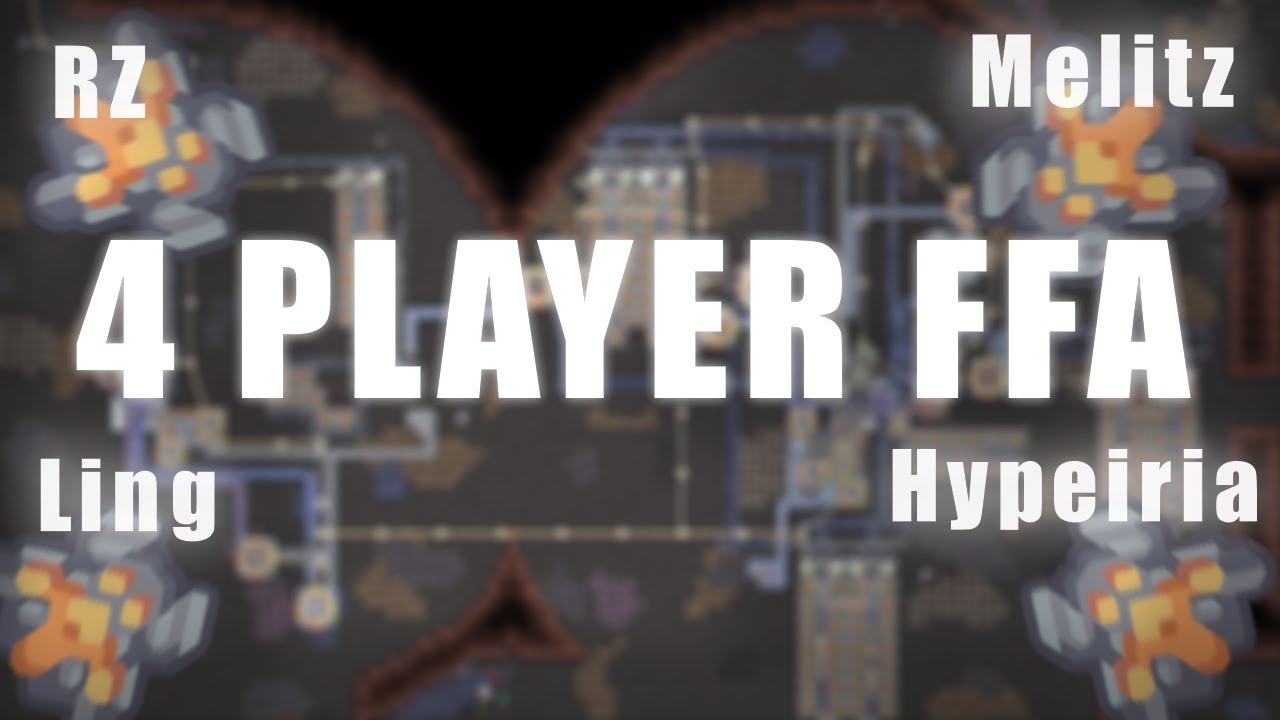 [Mindustry hex pvp] Intense 4 player FFA