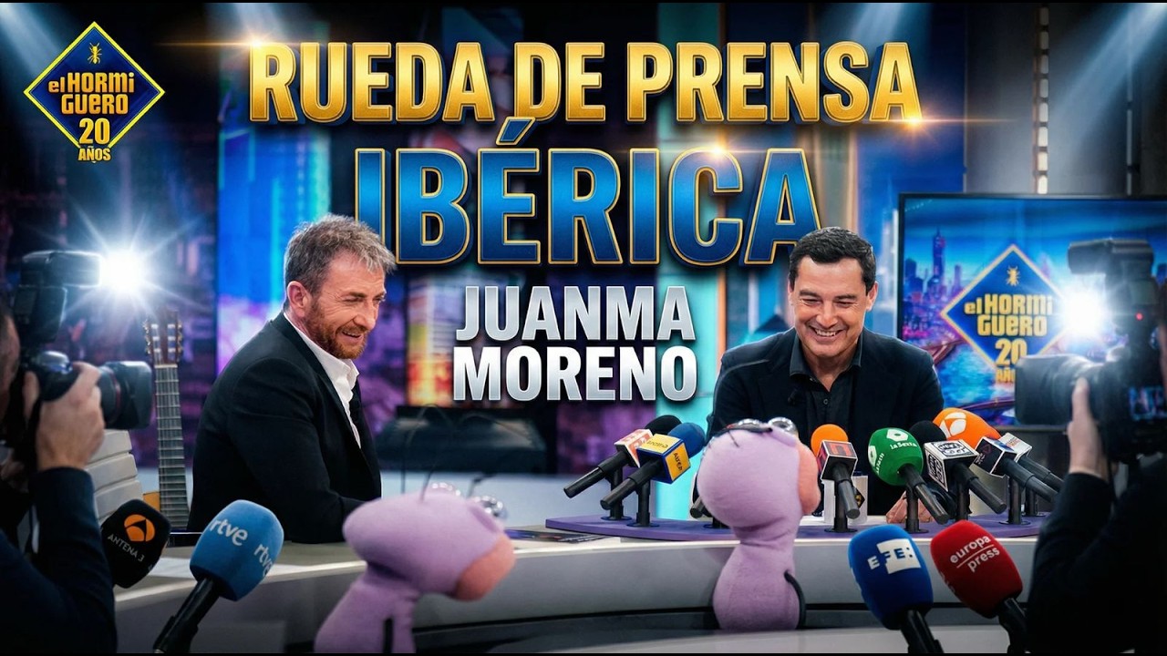 Juanma Moreno se enfrenta a la rueda de prensa ibérica de Trancas y Barrancas - El Hormiguero