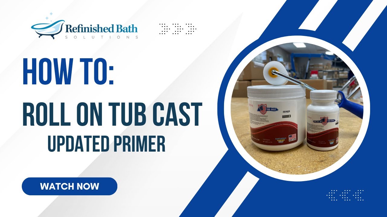 Как правильно смешивать и использовать грунтовку для ванны Tub Cast Roll On Bathtub Primer — не н...