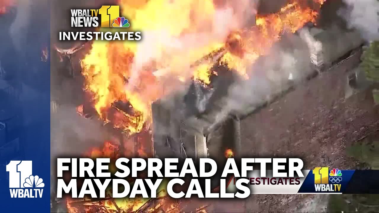 Fire engulfed home after fallen firefighters' mayday calls