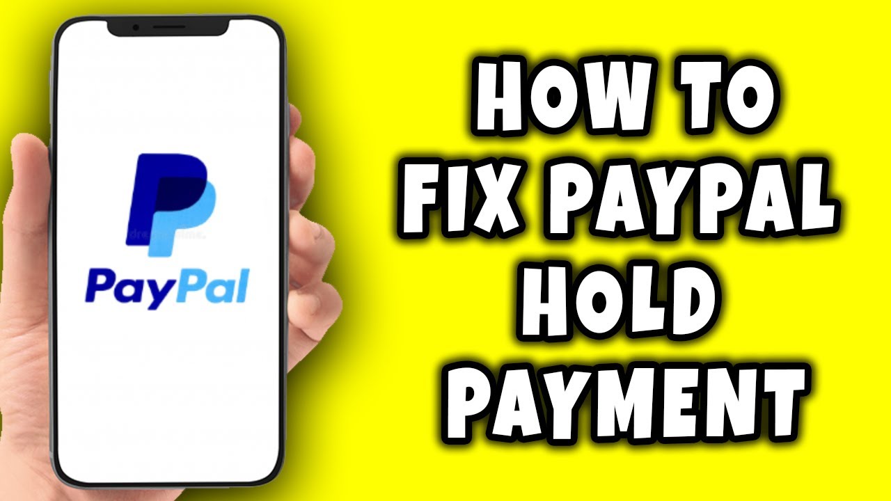 How To Fix PayPal Hold Payment  || PayPal Tutorial.