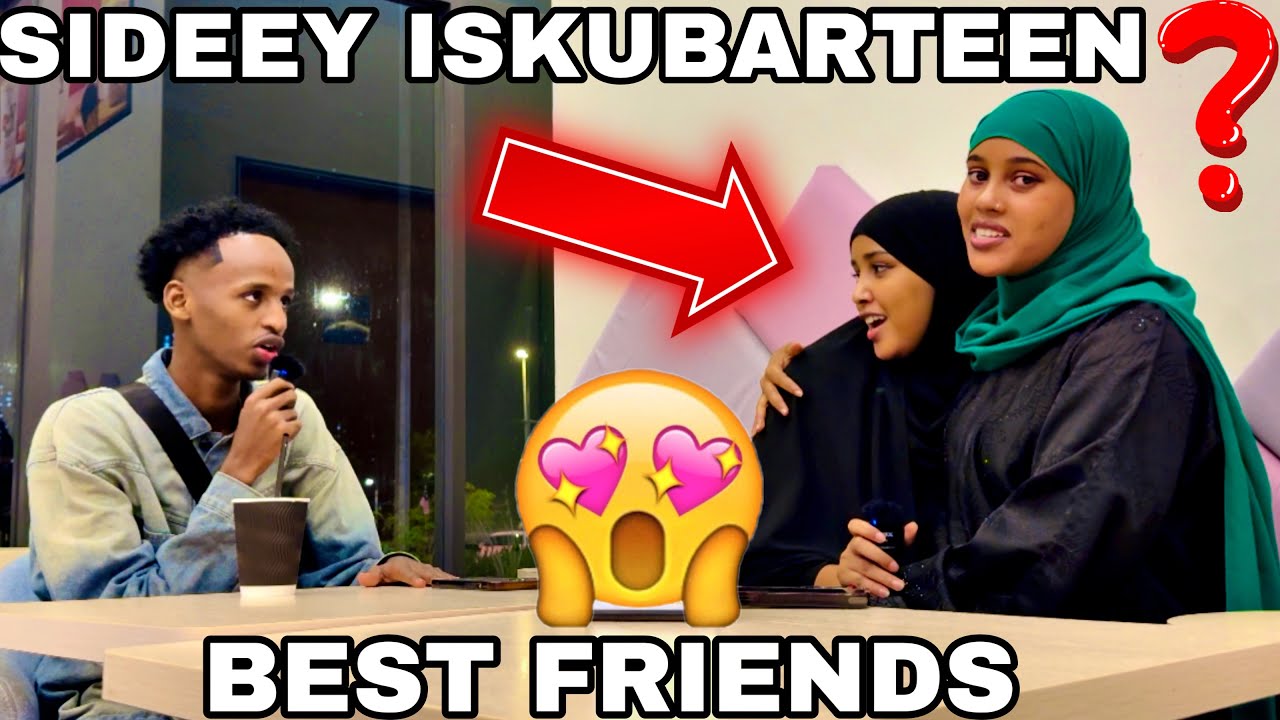 SAMIA IYO MIMI SIDEEY ISKUBARTEENA OO BEST FRIENDS UNOQDEEN QISO CAJIIB AH😃😃…