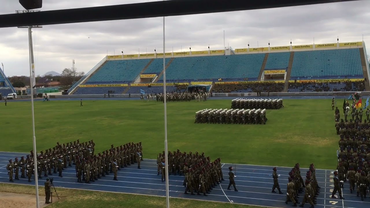 BOTSWANA'S INDEPENDENCE DRILL REHEARSAL 2019