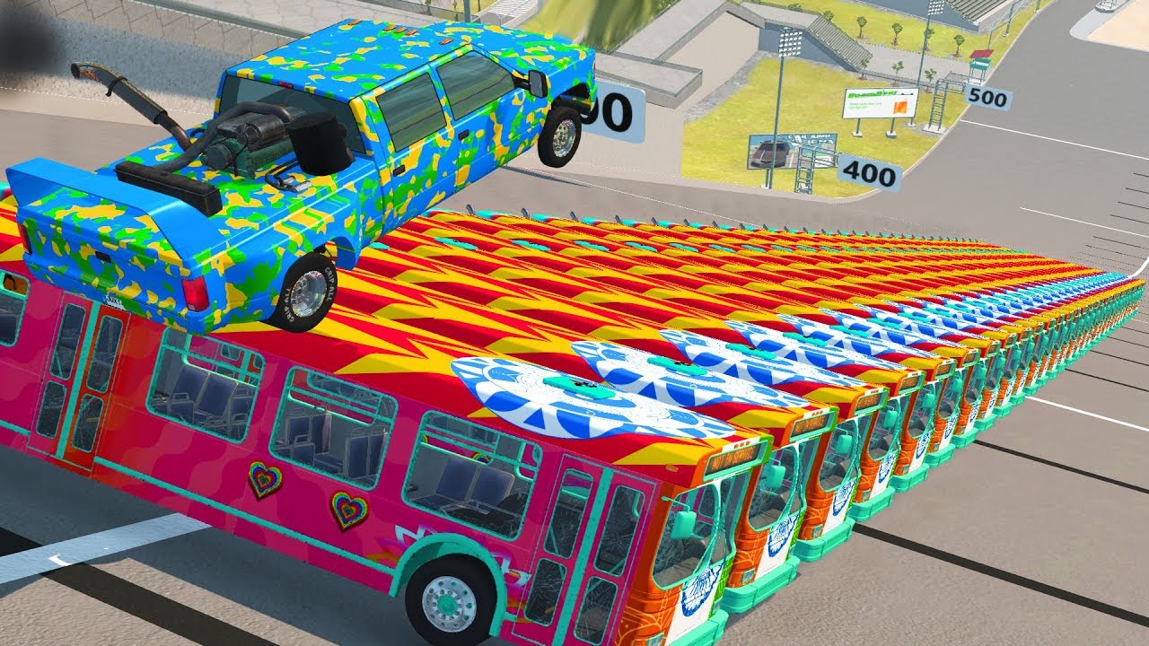 Beamng Drive - BUS RIOT #1