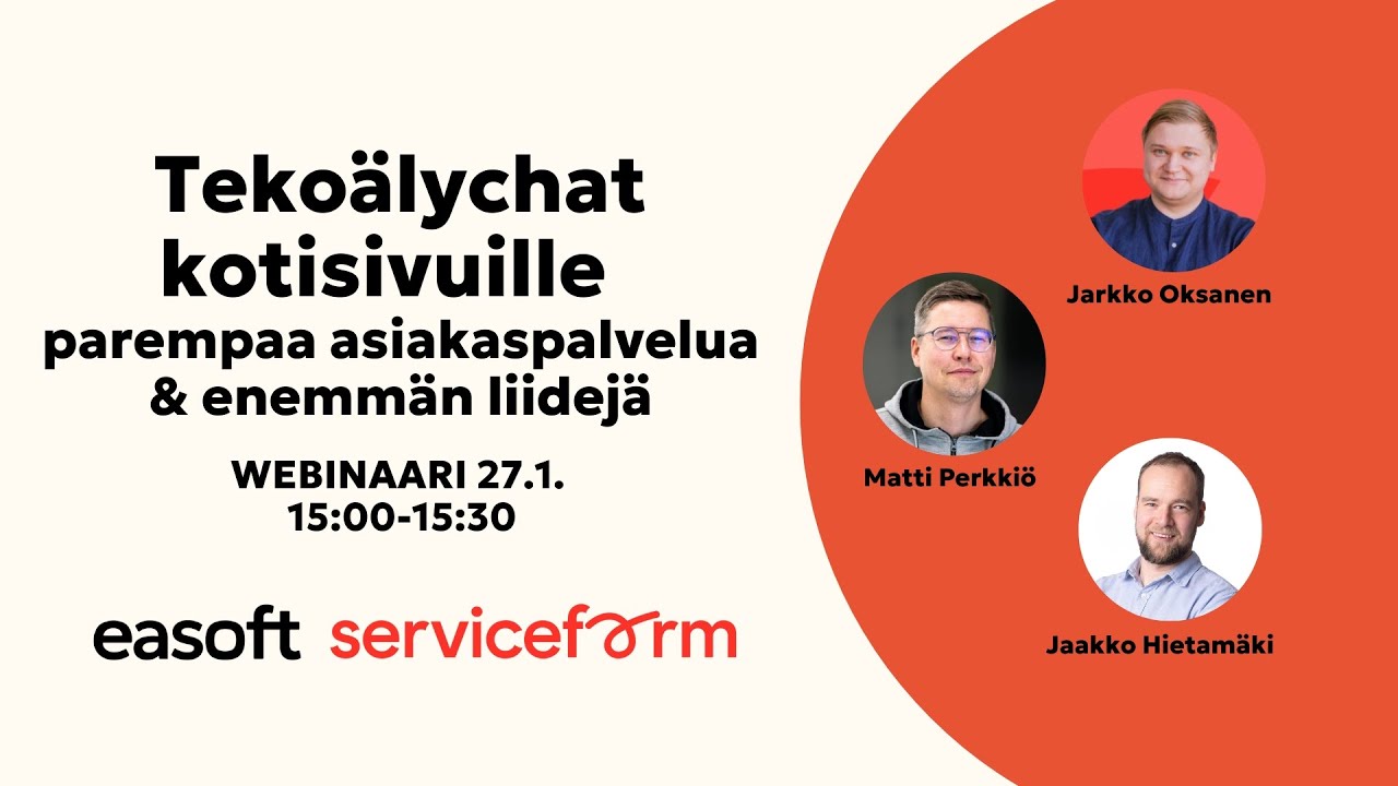 Tekoälychatbot kotisivuille - parempaa palvelua ja enemmän liidejä