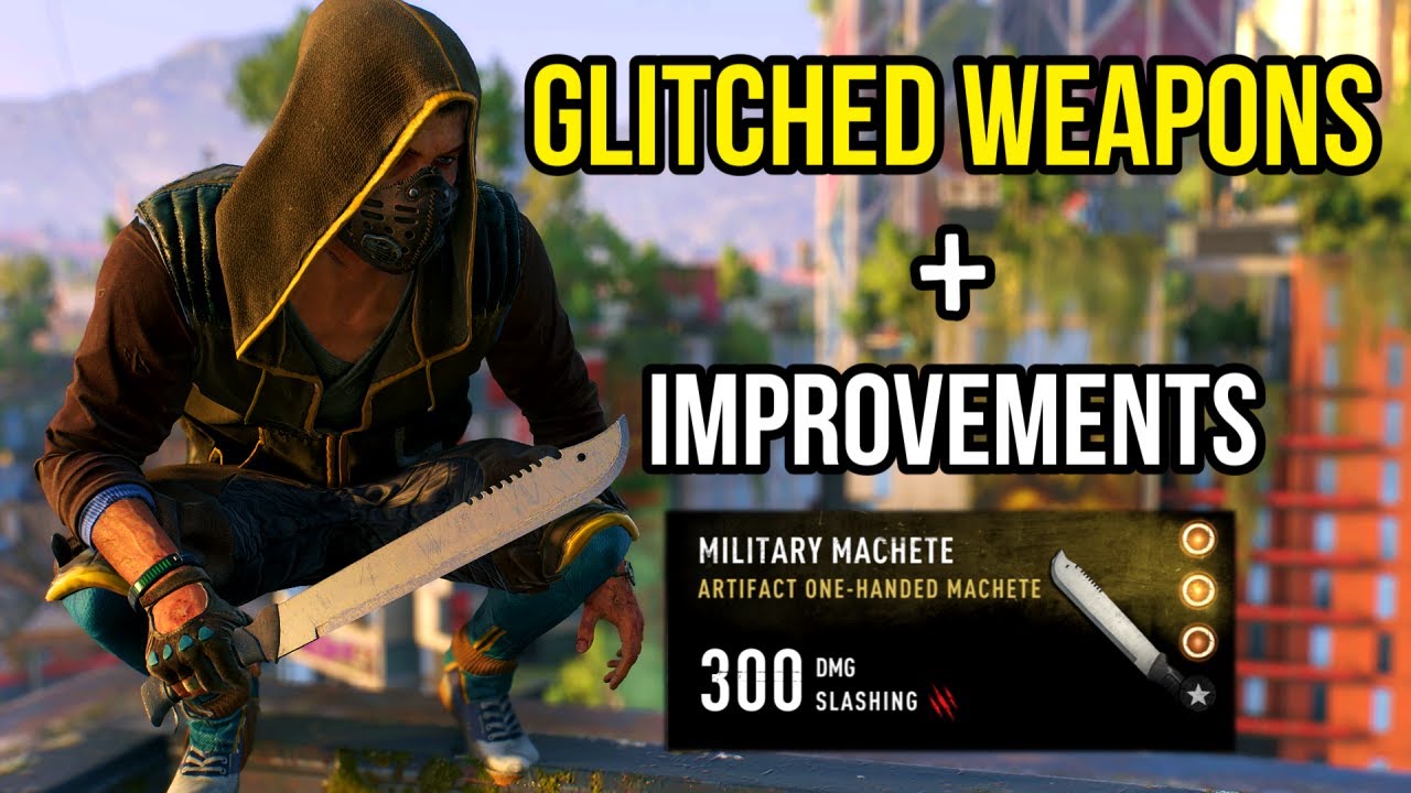 Glitched Weapons in Dying Light 2!!!, Glitched Machete & Tribal Axe Guide