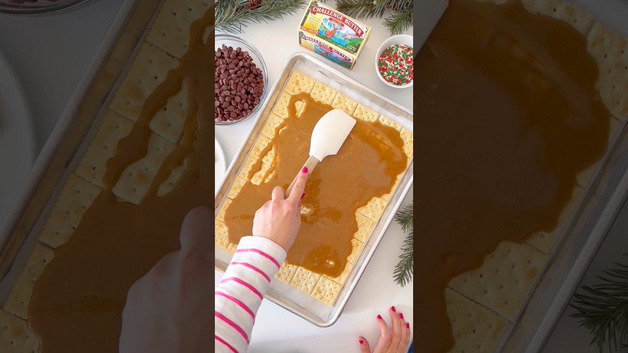 Всего 5 ингредиентов и несколько минут подготовки! Рождественский хруст &mdash; лучший! #рецепт #рождество