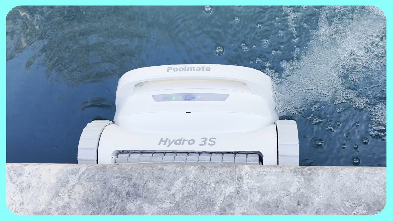 Робот-пылесос для бассейнов Poolmate Hydro 3S | Демонстрация и обзор