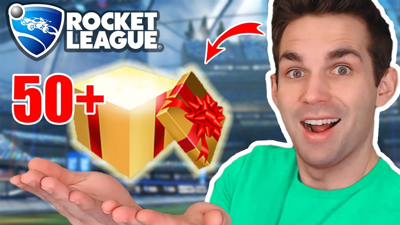 OPENING 50+ GOLDEN GIFTS IN ROCKET LEAGUE (Golden Gift 2020 Crate Opening)