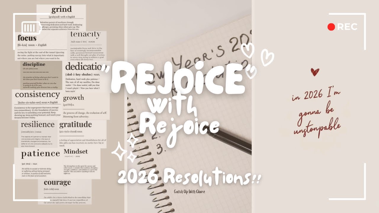 2026 Resolution: Being more intentional with our spiritual growth😊✨