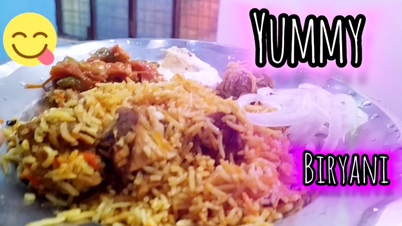 Birthday par bani biryani 🤤😋