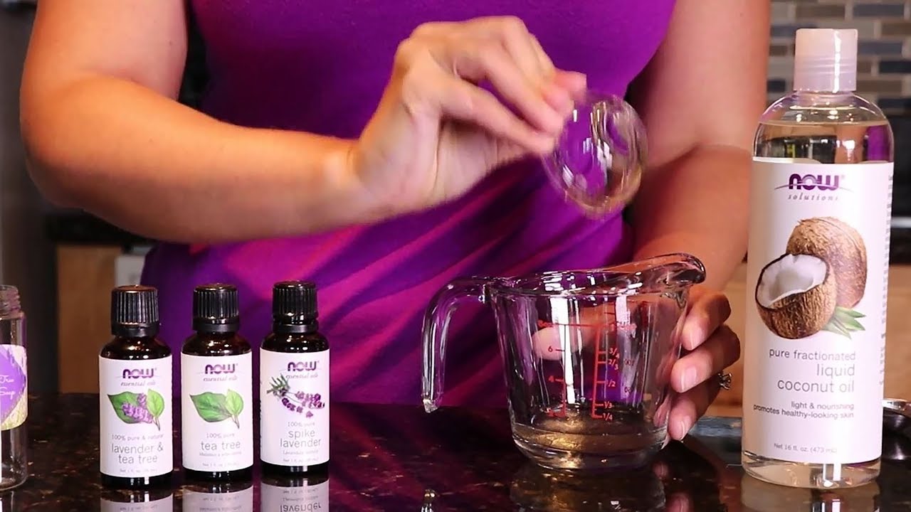 DIY Foaming Hand Soap Recipe | NOW® Solutions
