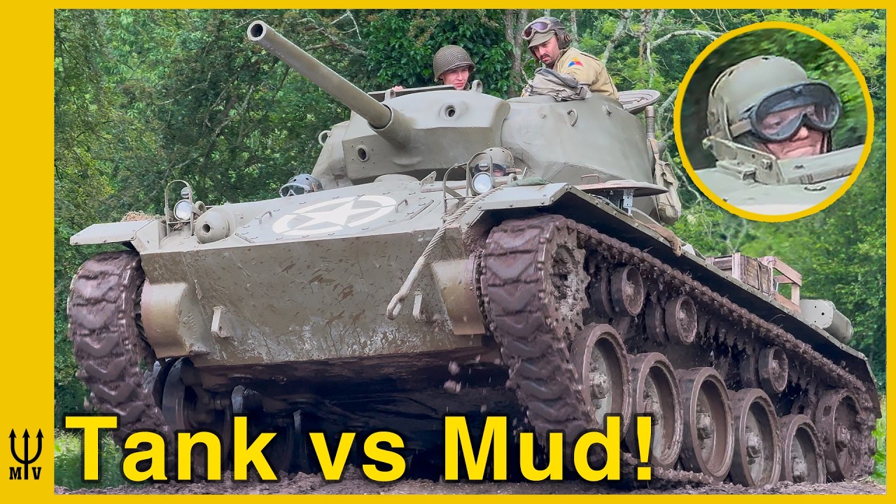 Underrated WW2 Tank? See The M24 Chaffee in Action!