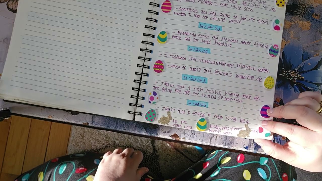 Answered prayers journal flip through #blessed #prayer #godisgood 