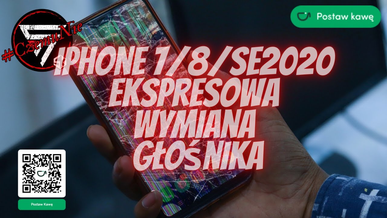 Szybka Wymiana Głośnika Rozmów iPhone 7/8/SE 2020