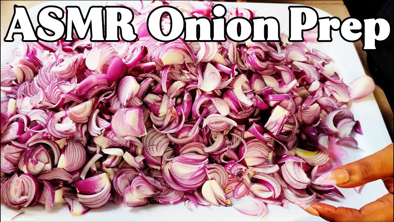 ASMR ONIONS CUTTING | HOW TO PRESERVE ONIONS AND STILL GET IT CRUNCHY #asmr #onions #viralvideo