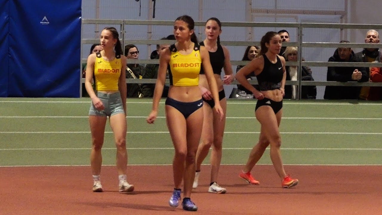 Lara Jelić CRO Women's 55 m 7.14 PB Christmas Meeting Zagreb 2025