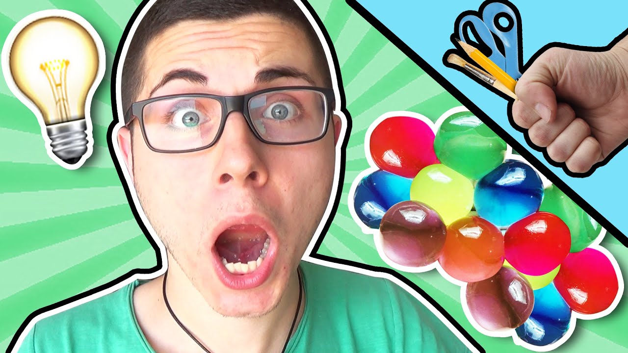 PALLINE DI GEL COMMESTIBILI?! Giochi creativi - EDIBLE WATER BEADS DIY TUTORIAL ORBEEZ BALLS