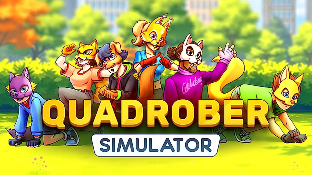 Quadrober simulator be a cat gameplay android