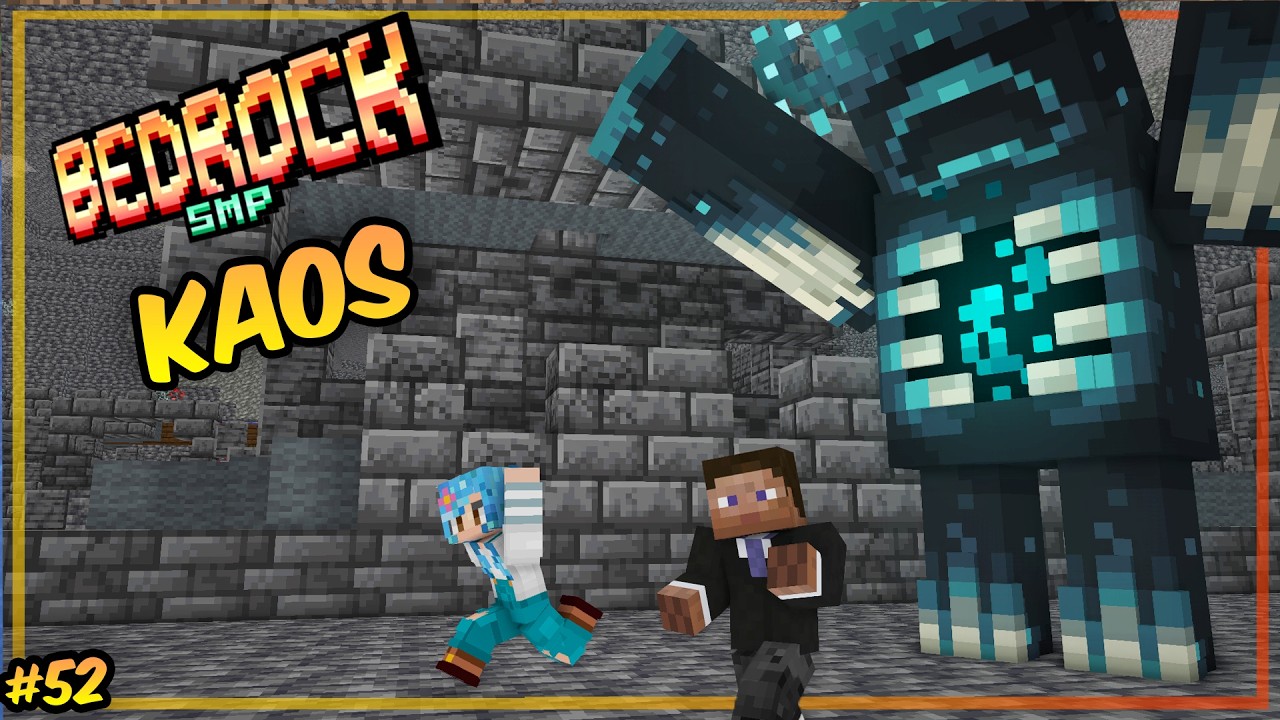 KAOS I ANCIENT CITY MED MAMMA SPELAR - MINECRAFT - BEDROCK SMP - S2 | #52