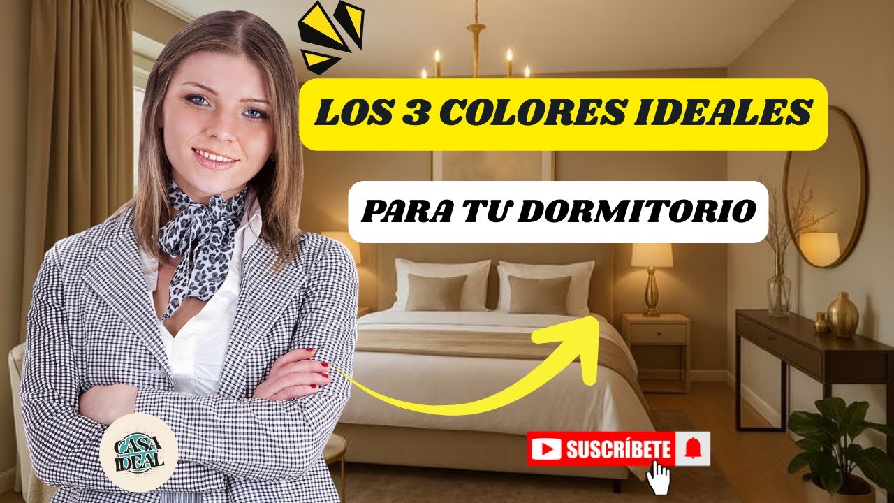 3 COLORES IDEALES PARA TU DORMITORIO🥰🥰
