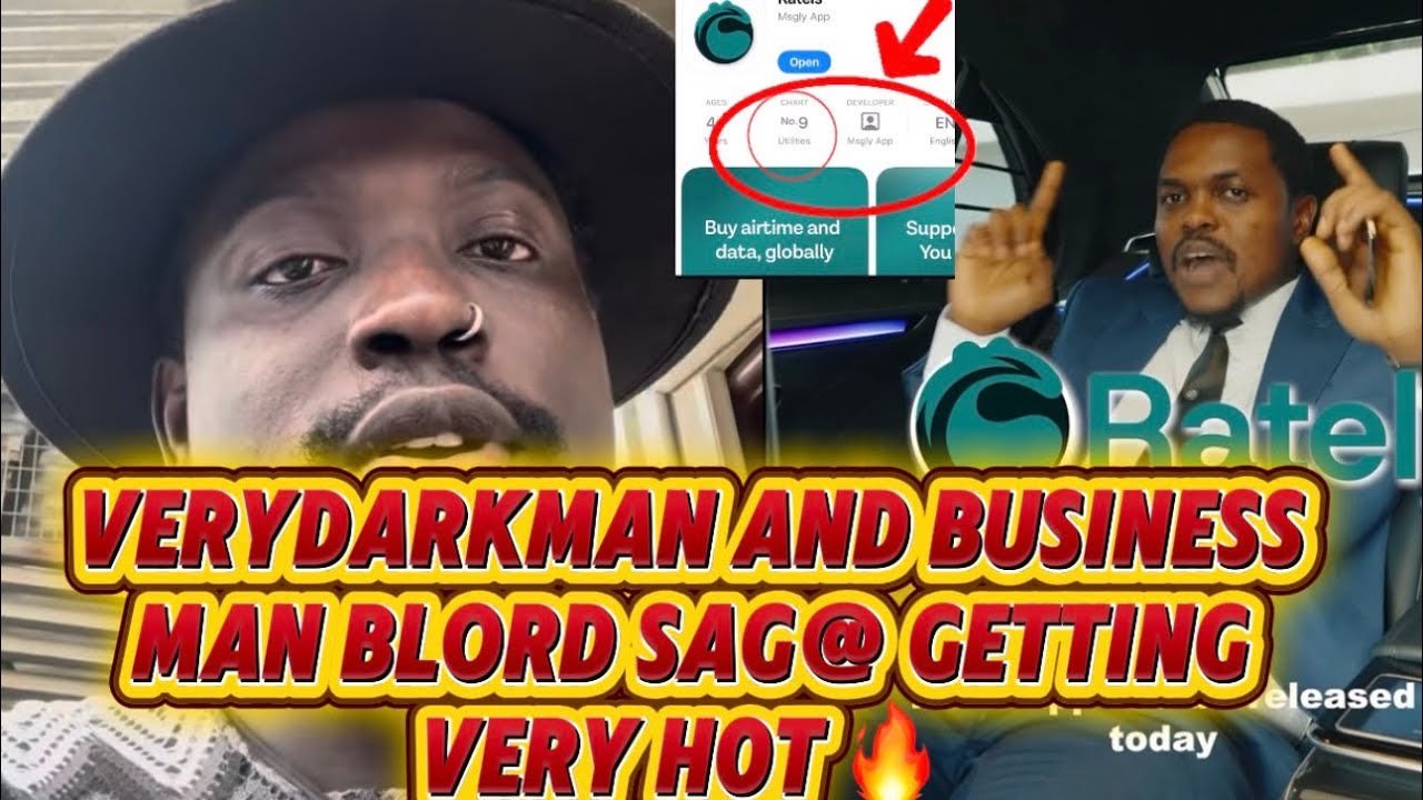 VERYDARKMAN AND BUSINESS MAN BLORD SAG@ GETTING VERY H0T 🔥 