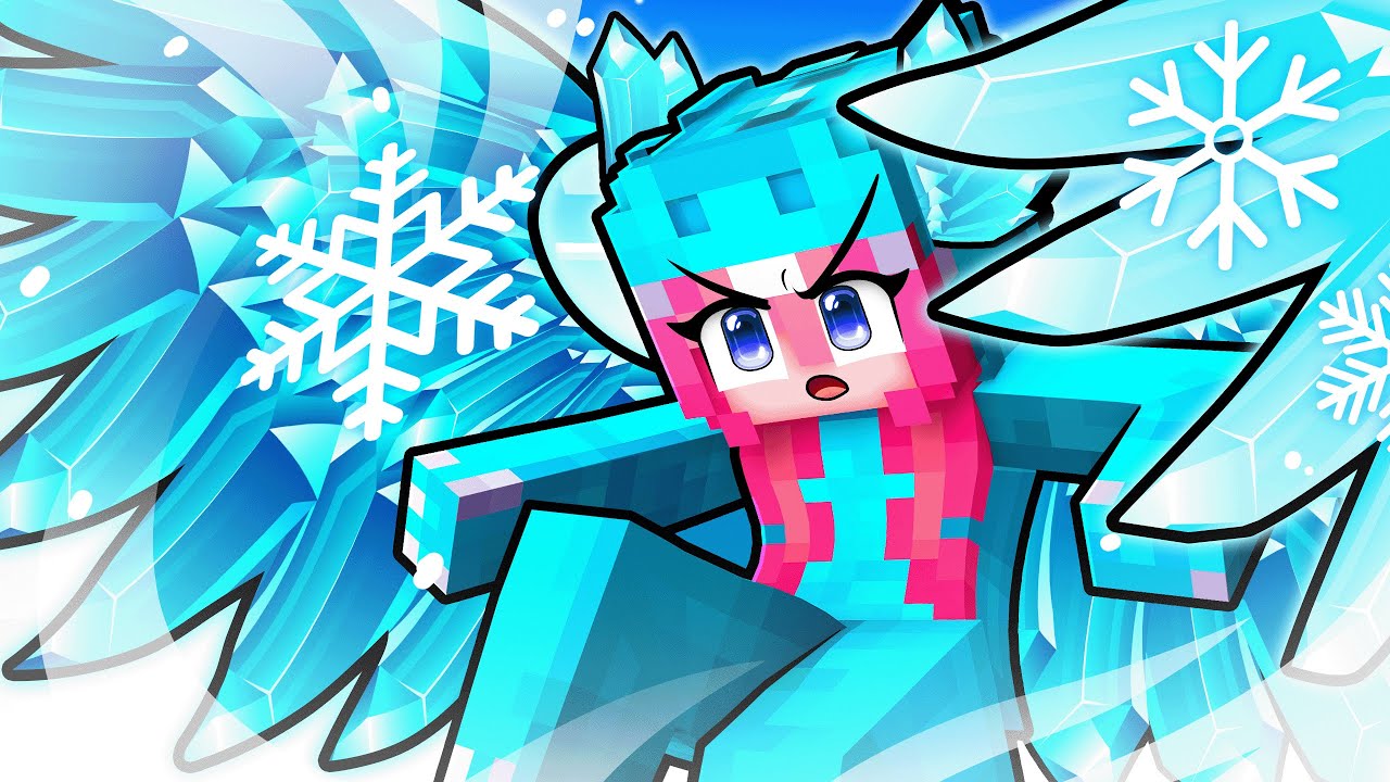Ich spiele als EISDRACHEN KÖNIGIN in Minecraft! ❄️