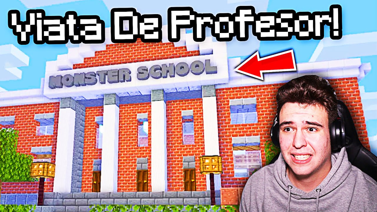 Minecraft Viața De Profesor - FILMUL FULL !