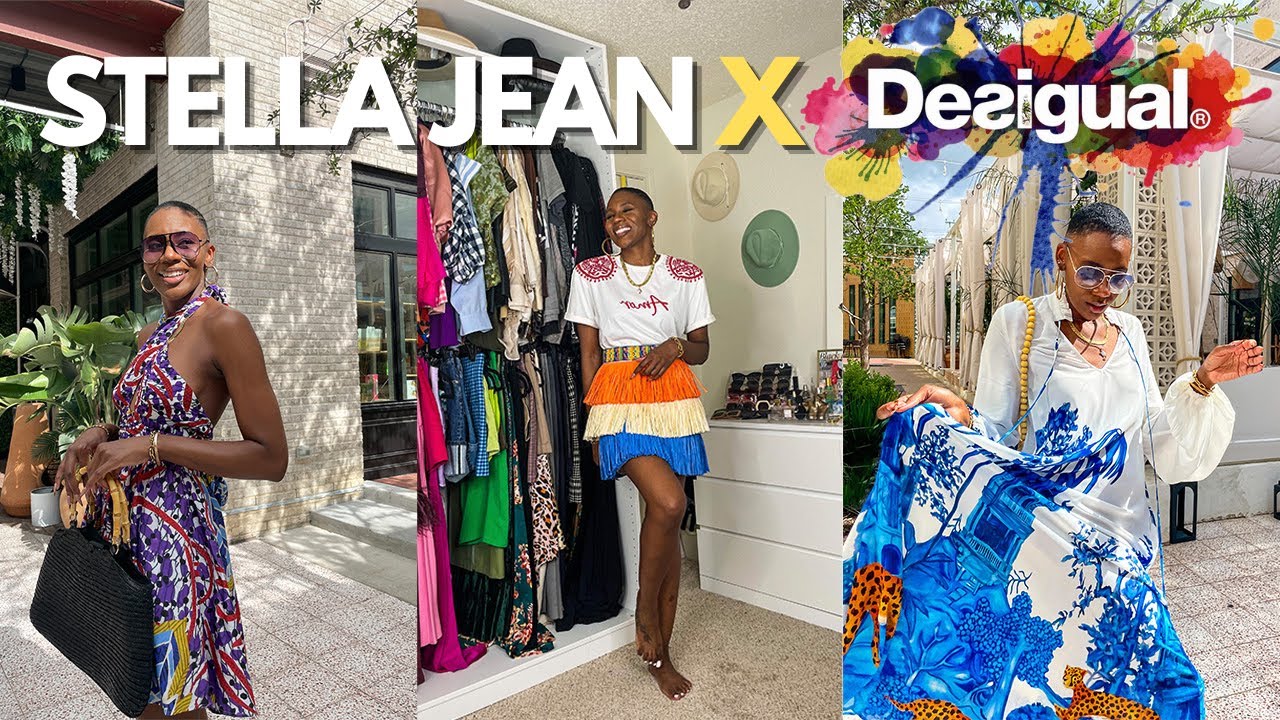 Stella Jean x Desigual Designer Collaboration: Outfits for Your Next Vacation