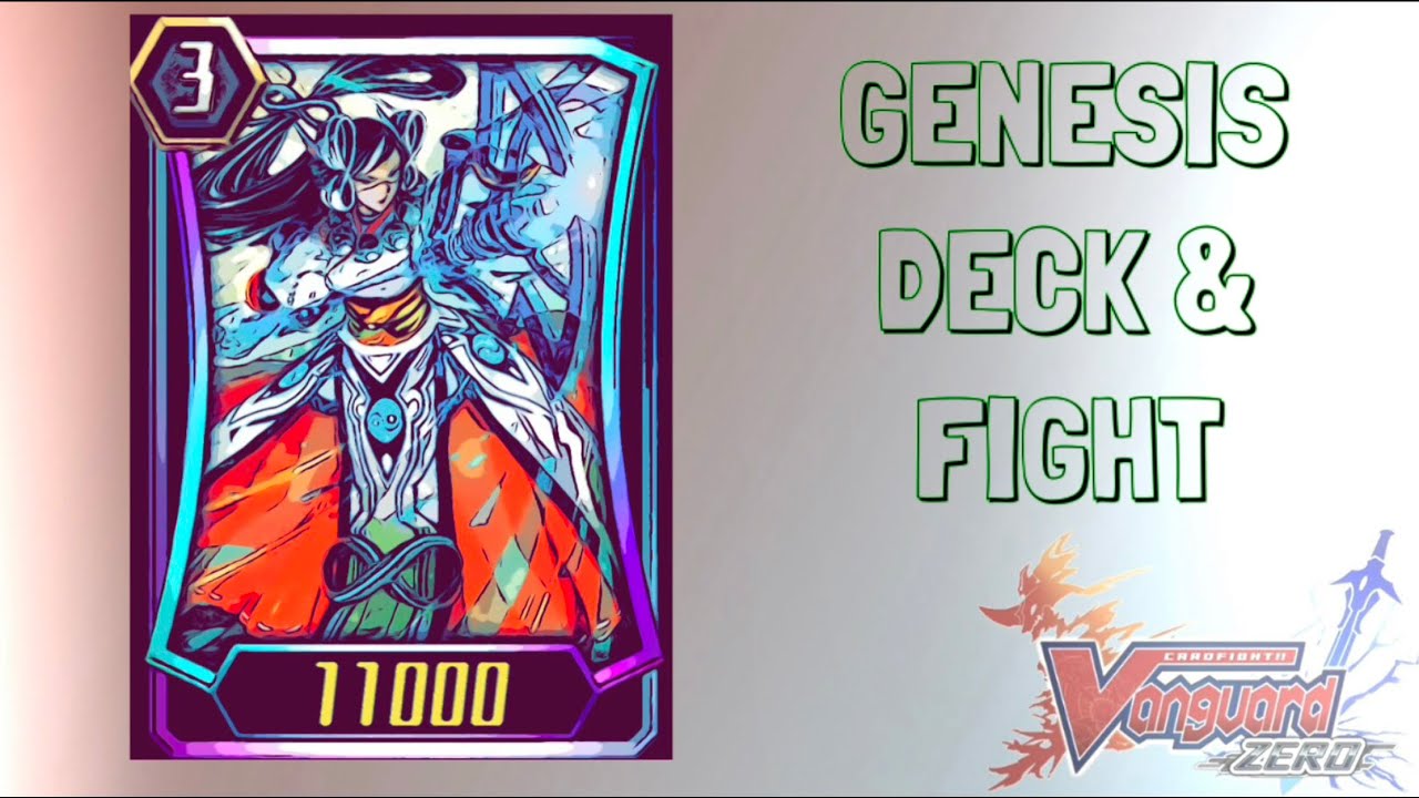Set 9 Genesis Deck Build & Rank Fight I Cardfight Vanguard Zero (EN) - (No Commentary)