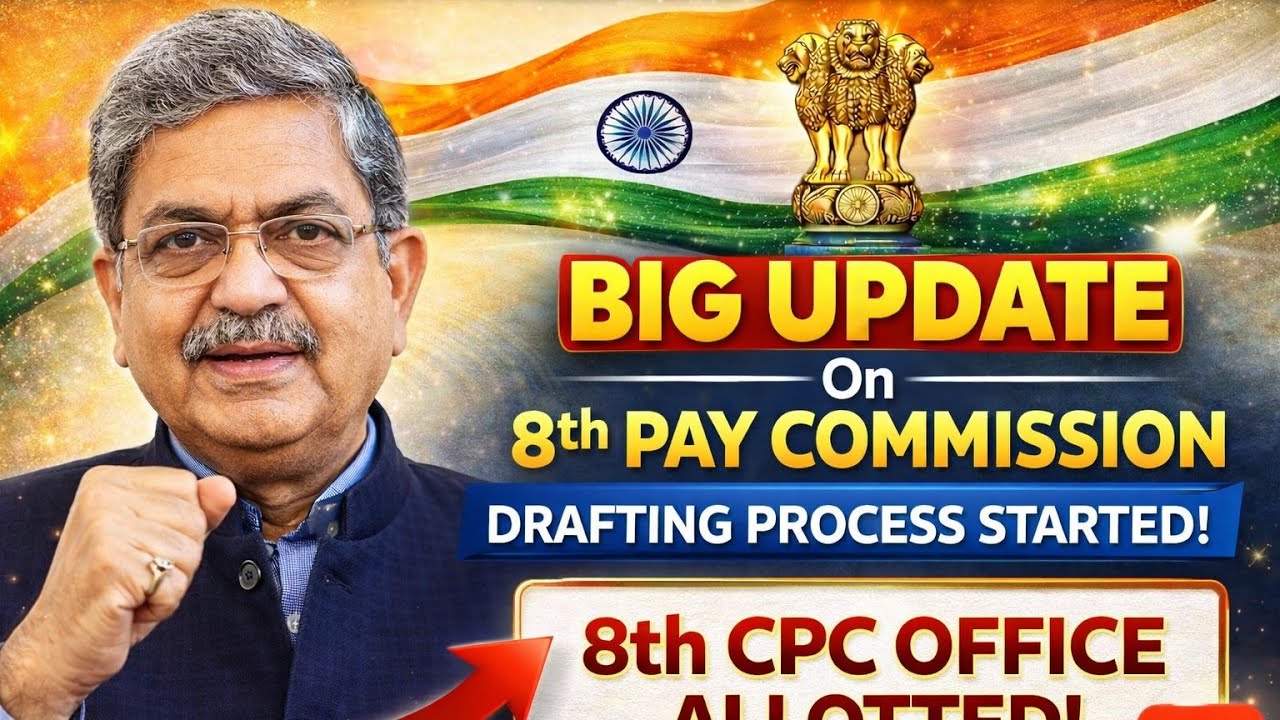 Big Update - 8th Pay CPC सरकार ने शुरू किया काम | NCJCM Union , 22 Feb को करेंगे Members से Meeting 