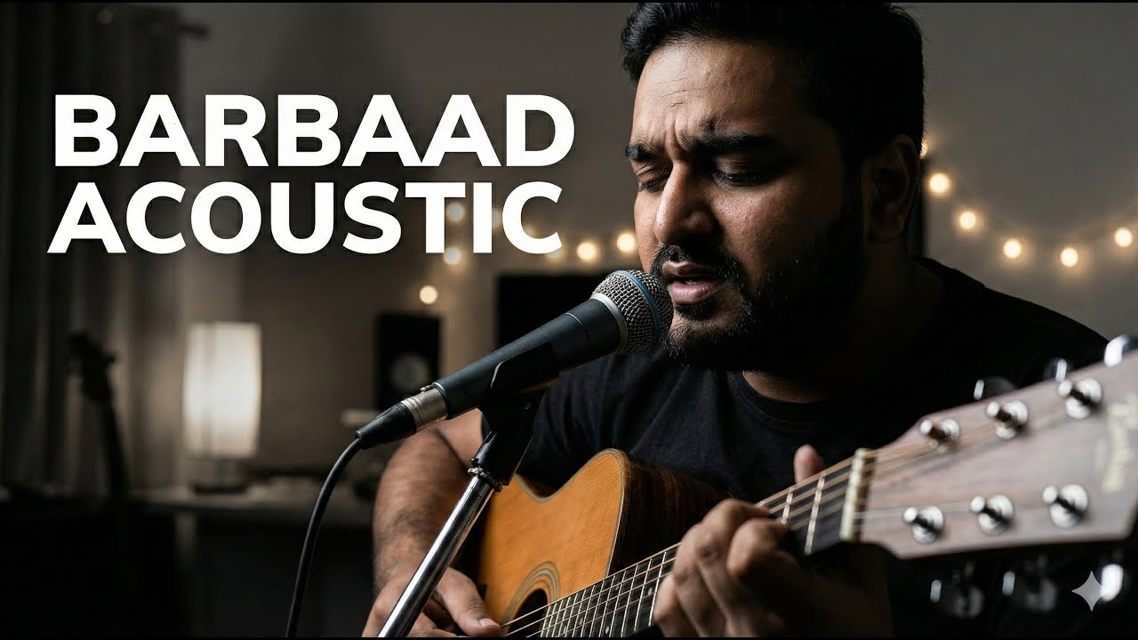 Barbaad (Acoustic Cover) - Jubin Nautiyal | Emotional Version