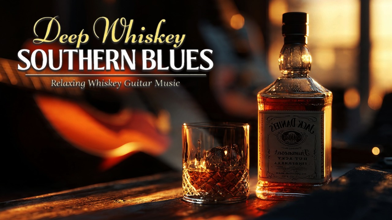 Whiskey Jazz Blues  Deep South Lounge Vibes & Relaxing Instrumental Blues Music   Chill Out