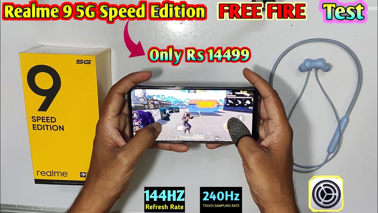 REALME 9 5G Speed Edition Free Fire Gameplay Test... 