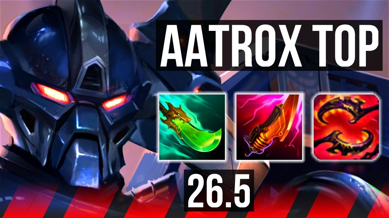 AATROX vs MALPHITE (TOP) | 47K damage | KR Master | 26.5
