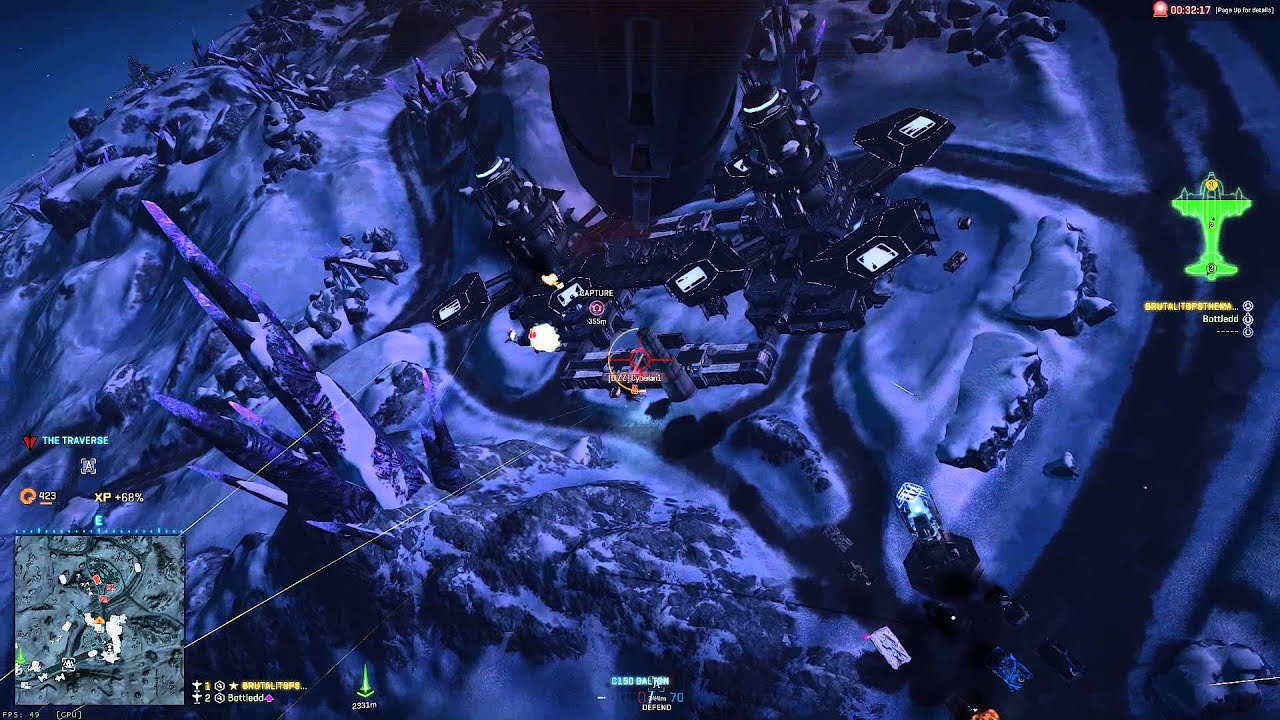 Planetside 2: Wiping out a Tank Column (Planetside 2 Moments)