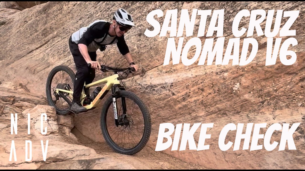 Проверка и настройка мотоцикла Santa Cruz Nomad V6 | Эксклюзивная сборка Дженсона