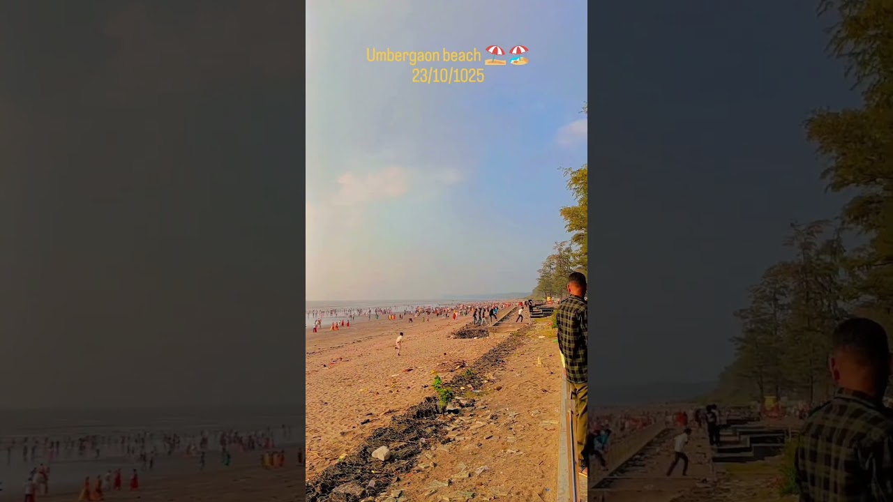 umbergaon beach public 🏖️🏖️