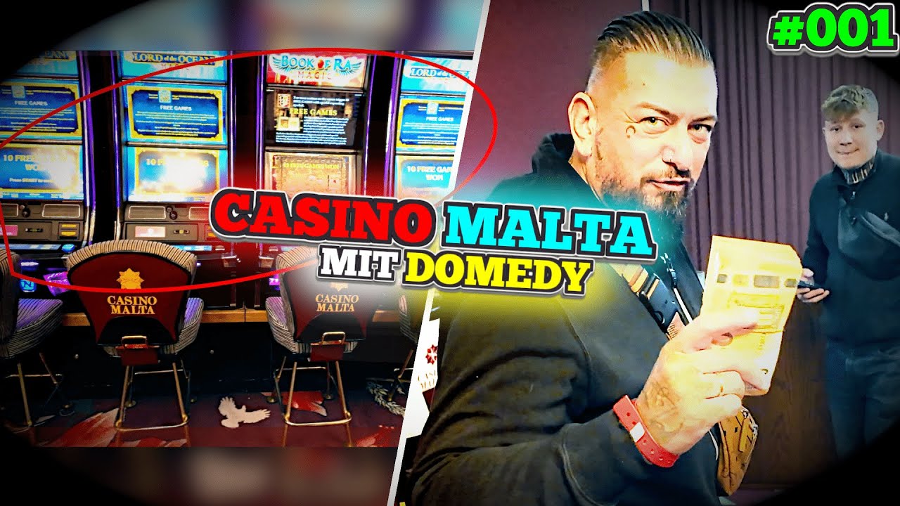 MALTA SPIELBANK : 4 AUTOMATEN FREISPIELE! mit DOMEDY!💰🤣 #001