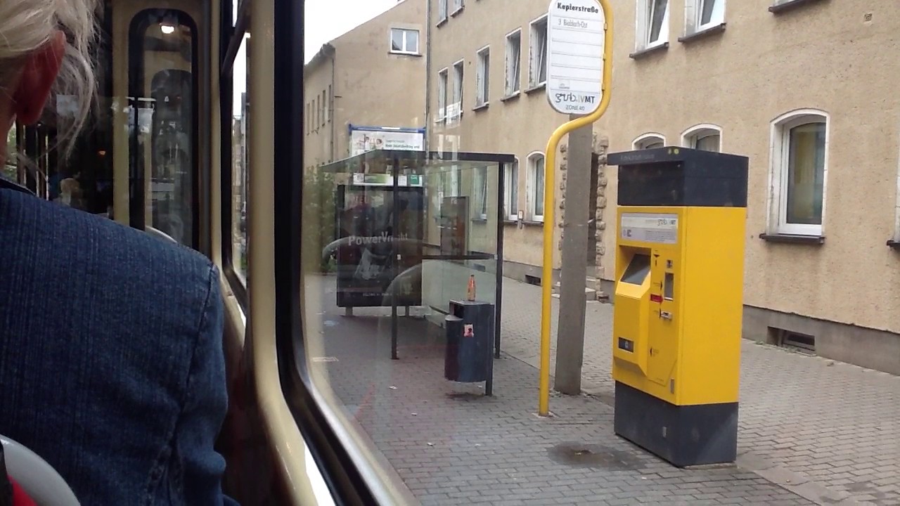 GVB Gera KT4D Mitfahrt Historische Lusan Zeulsdorf-Heinrichstraße